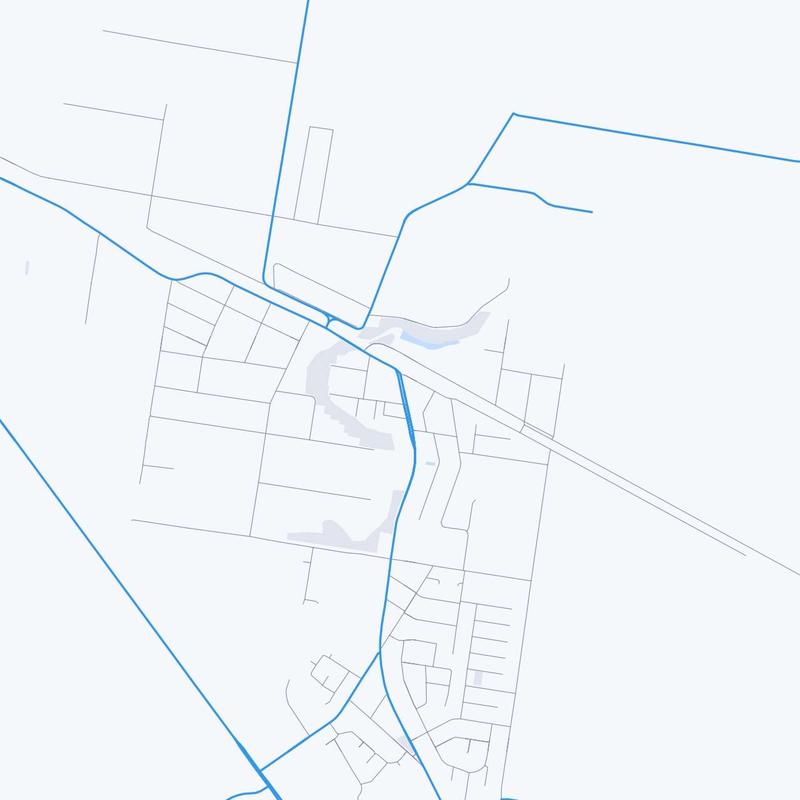Map of Oakey